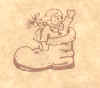 CHILD IN A BOOT